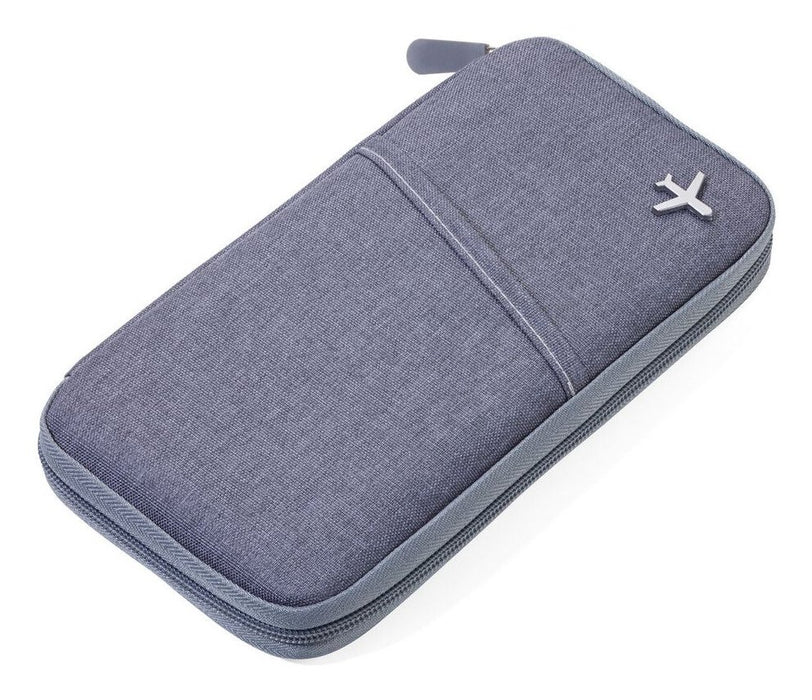 EAN 4024023201875 - TROIKA SAFE FLIGHT Bolso para documentos Gris Poliéster imagen 1