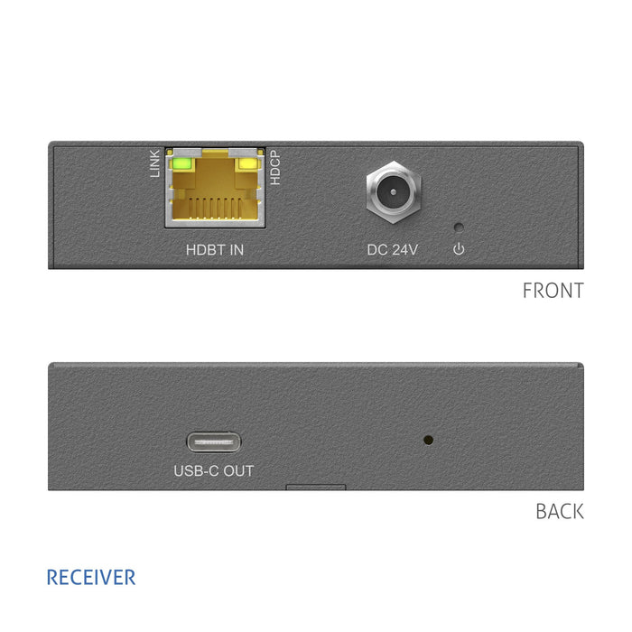 EAN 4251364735800 - PureTools PT-HDBT-1020C-RX extensor audio/video Receptor AV imagen 4