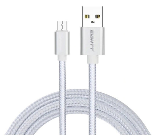 EAN 8425402170885 - Eightt ECM-1S cable USB USB 2.0 1 m USB A Micro-USB B Plata imagen 1