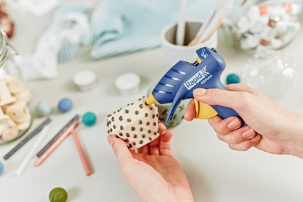 EAN 3221633029160 - Rapid EG Point Pistola de cola termofusible Azul, Amarillo imagen 3