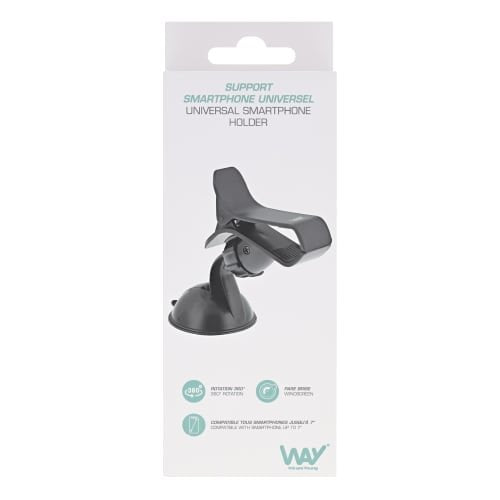 EAN 3303170109090 - T'nB WCLIP soporte Soporte activo para teléfono móvil Teléfono móvil/smartphone, Navegante Negro imagen 12