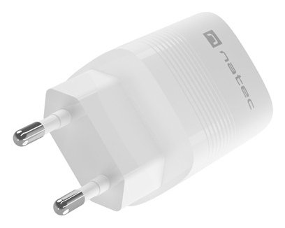 EAN 5901969444216 - NATEC NUC-2140 cargador de dispositivo móvil Universal Blanco Corriente alterna Carga rápida Interior imagen 8