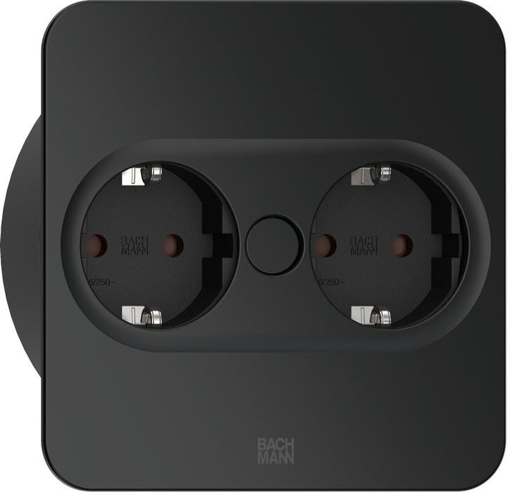 EAN 4057298129186 - Bachmann 946.101 toma de corriente 2 x Type F Acero inoxidable imagen 1