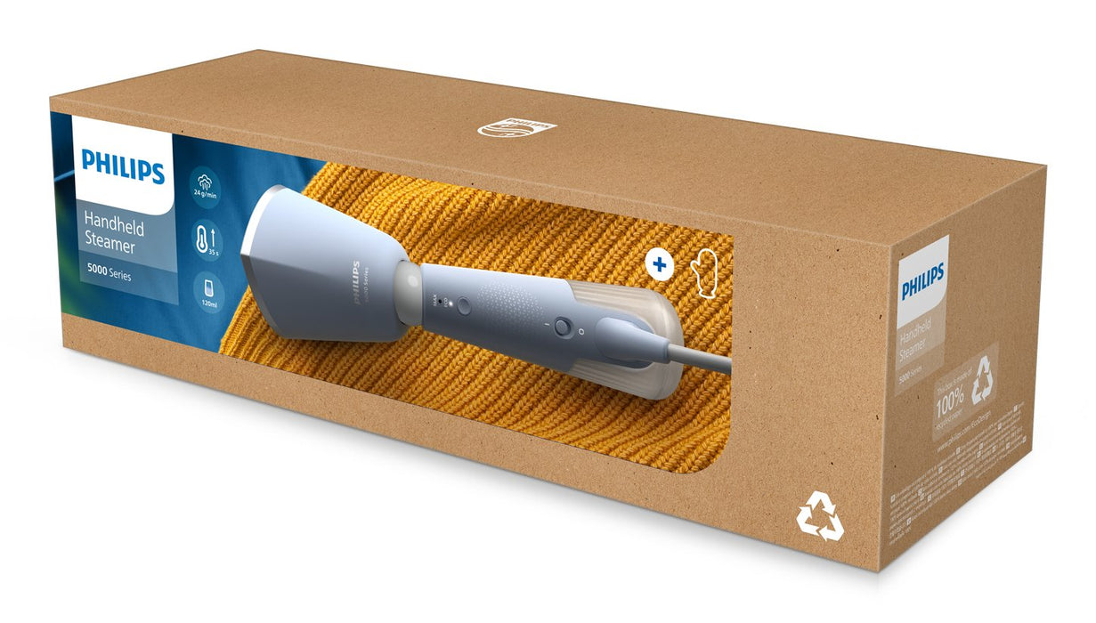 EAN 8720389043772 - Philips 5000 series STH5020/20 vaporizador para ropa Vaporizador manual de prendas 0,12 L 1300 W Azul cla imagen 5