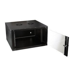 EAN 8698800000744 - LogiLink W21E66B armario rack 21U Bastidor de pared Negro imagen 4