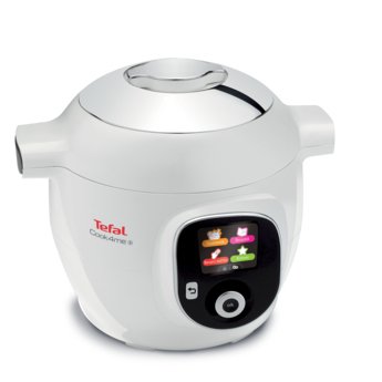 EAN 3045386381869 - Tefal CY851130 olla multi-cocción 6 L Cromo, Blanco imagen 6