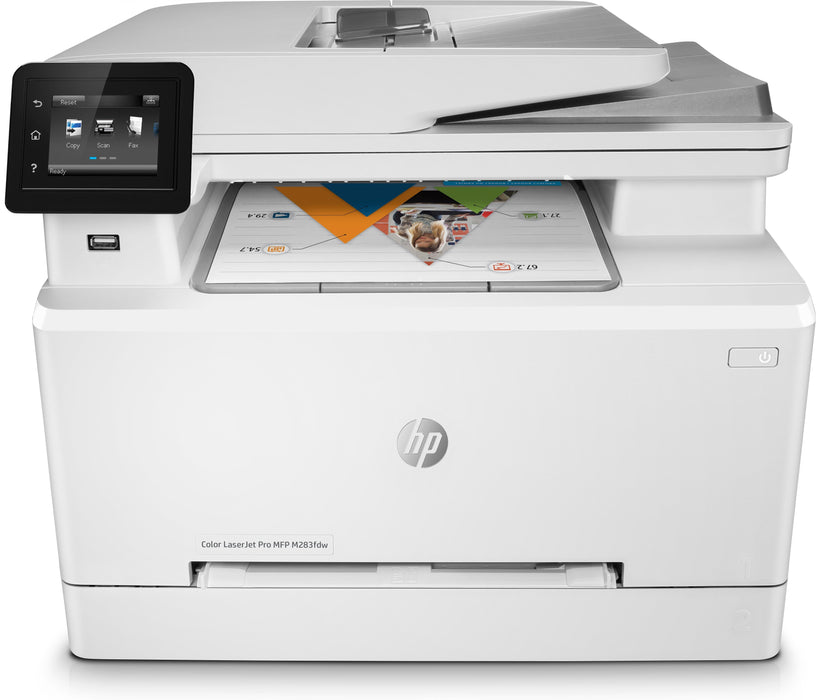 EAN 0193905486779 - HP Color LaserJet Pro MFP M283fdw Laser A4 600 x 600 DPI 21 ppm Wifi imagen 1