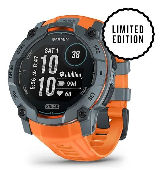 EAN 753759339531 - Garmin Instinct 3 Solar 2,79 cm (1.1") MIP 50 mm Digital 176 x 176 Pixeles Pantalla táctil Naranja GPS (sa imagen 1