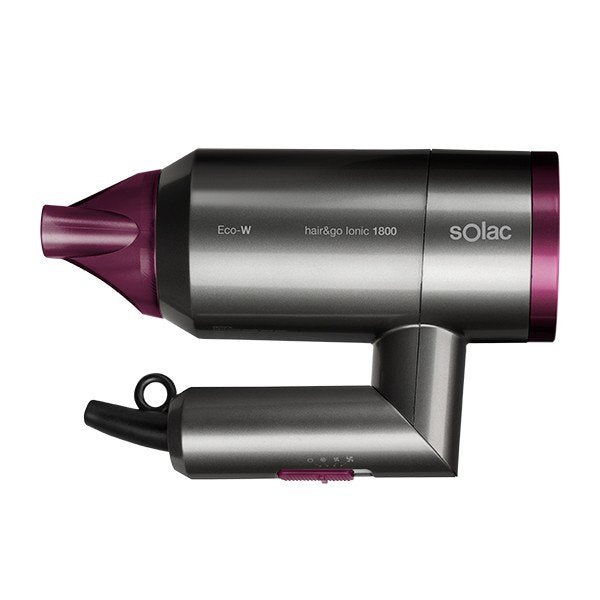 EAN 8433766000557 - Solac Hair&Go Ionic secador 2000 W Gris, Púrpura imagen 2