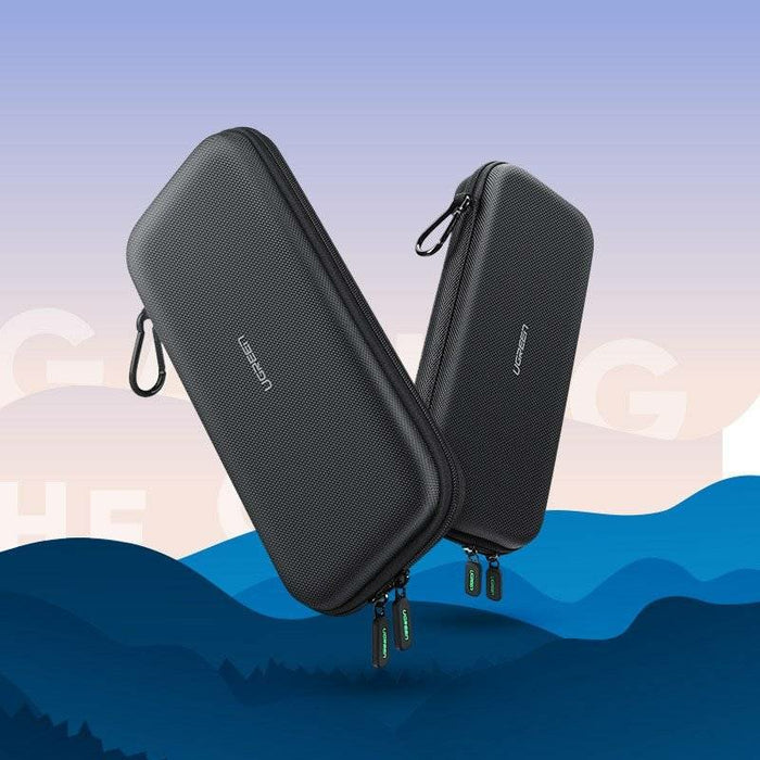 EAN 6957303859740 - Ugreen 50974 funda para consola portátil Nintendo EVA (Etileno Acetato de Vinilo), Oxford, Terciopelo Gri imagen 3