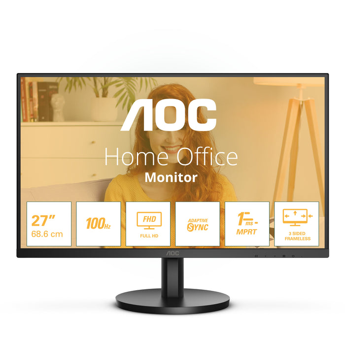 EAN 4038986181549 - AOC B3 27B3HMA2 LED display 68,6 cm (27") 1920 x 1080 Pixeles Full HD LCD Negro imagen 1