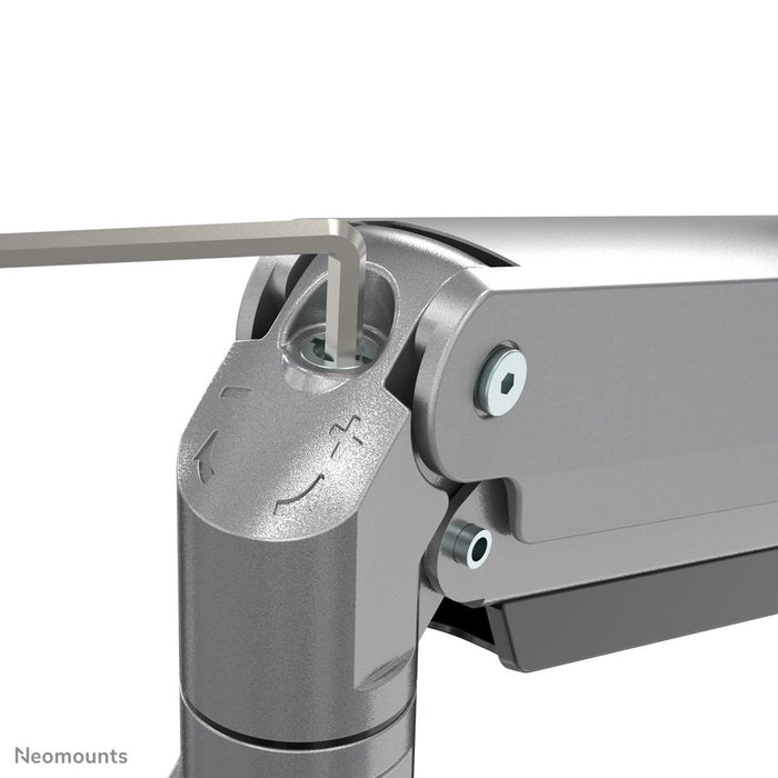 EAN 8717371447502 - Neomounts NM-D775DX3SILVER soporte para monitor 68,6 cm (27") Escritorio Plata imagen 9