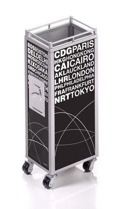 EAN 4024023164811 - TROIKA MINI TROLLEY porta lápices Metal Negro, Blanco imagen 1