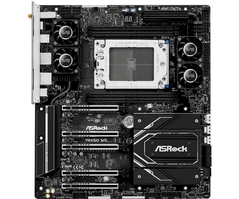 EAN 4710483944529 - Asrock TRX50 WS AMD TRX50 Socket sTR5 ATX extendida imagen 2