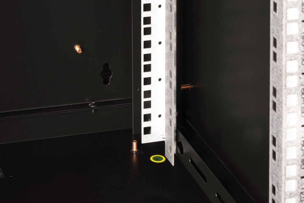 EAN 4016032257646 - Digitus DN-19 09U-6/6-SW armario rack 9U Bastidor de pared Negro imagen 8