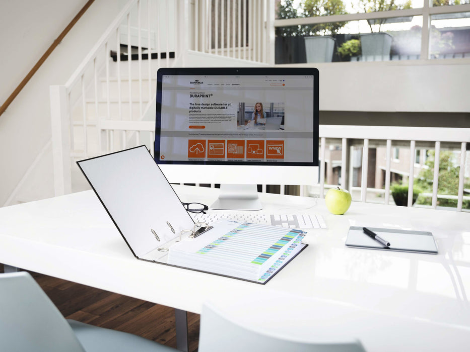 EAN 4005546735139 - Durable 679727 lengüeta de índice Separador en blanco con pestaña Polipropileno (PP) Multicolor imagen 5