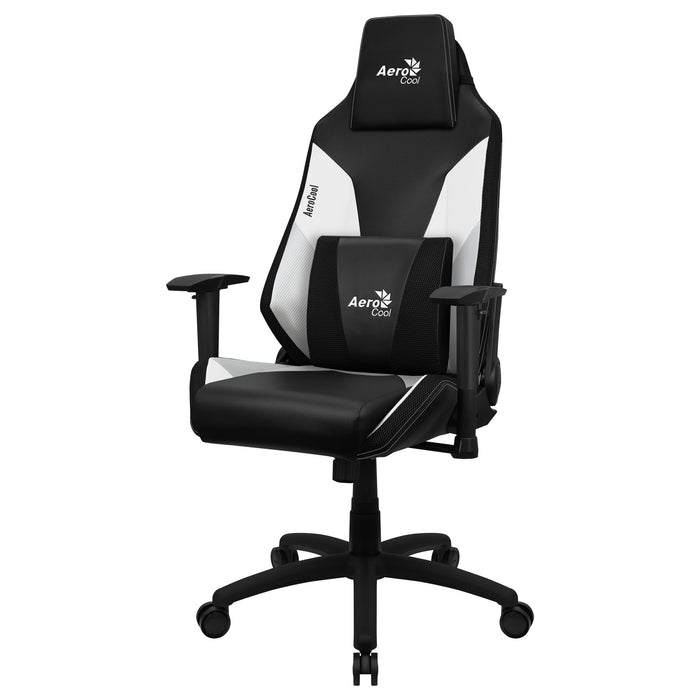EAN 4710562758252 - Aerocool Admiral Silla para videojuegos universal Asiento acolchado Negro, Gris, Blanco imagen 1
