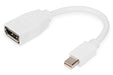 EAN 4016032292432 - Digitus DB-340405-001-W cable DisplayPort 0,15 m Mini DisplayPort Blanco imagen 1