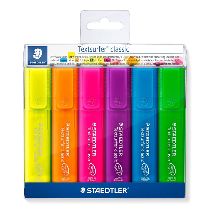 EAN 4007817365069 - Staedtler 364 P WP6 marcador 6 pieza(s) Punto con formas Multicolor imagen 1