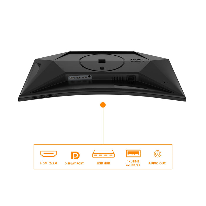 EAN 4038986181488 - AOC G4 C27G4ZXU pantalla para PC 68,6 cm (27") 1920 x 1080 Pixeles Full HD LED Negro imagen 8