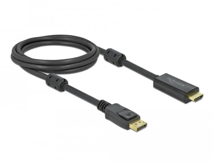 EAN 4043619859566 - DeLOCK 85956 adaptador de cable de vídeo HDMI tipo A (Estándar) Negro imagen 1