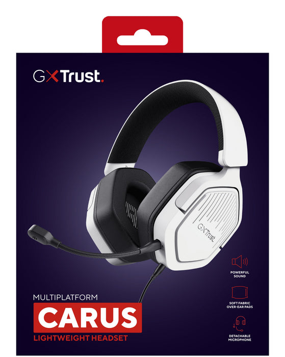 EAN 8713439254488 - Trust GXT492W Carus Auriculares Alámbrico Diadema Juego Blanco imagen 9