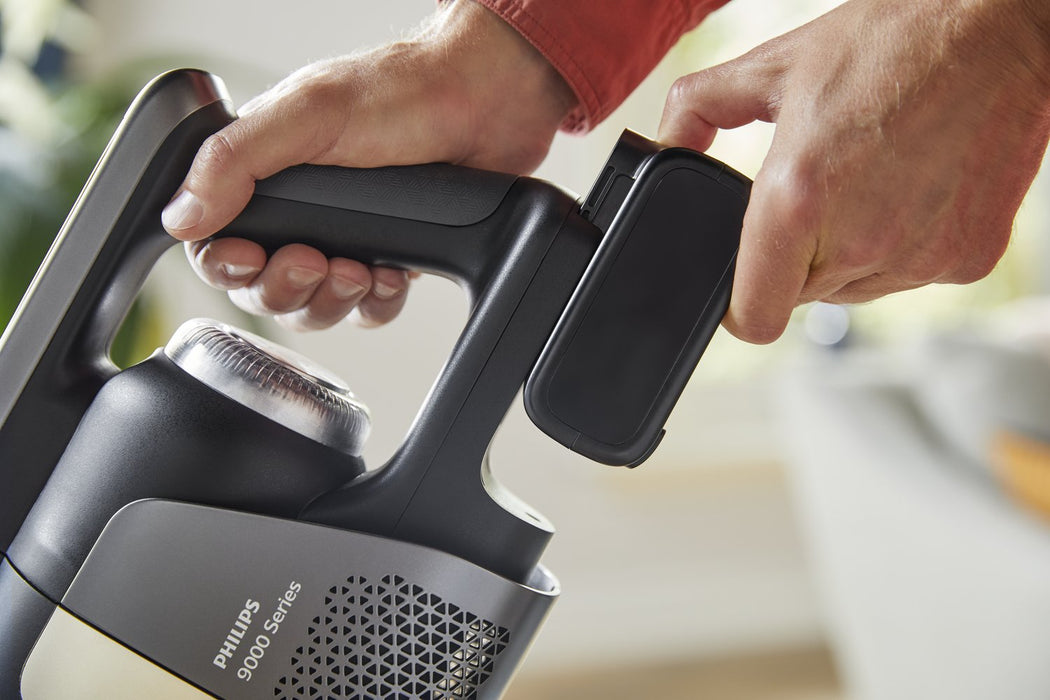 EAN 8710103982081 - Philips XW9383/01 aspiradora de pie y escoba eléctrica Aspiradora escoba Batería Seca y húmeda Ciclónico  imagen 10