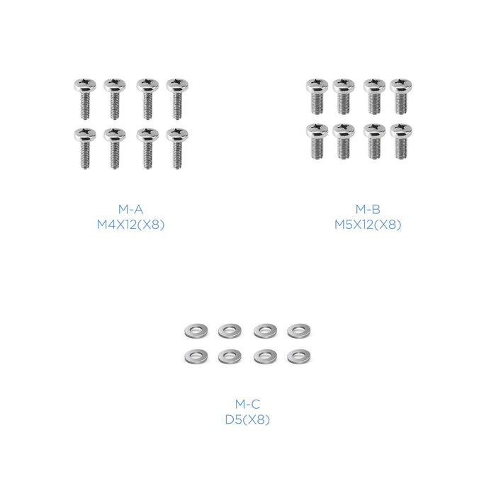 EAN 8433281011809 - TooQ DB4132TNR-G soporte para monitor 81,3 cm (32") Escritorio Negro imagen 8