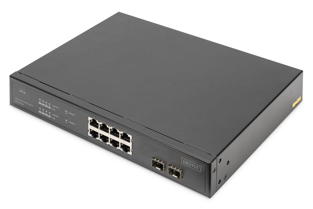 EAN 4016032484738 - Digitus DN-95341-1 switch No administrado Gigabit Ethernet (10/100/1000) Energía sobre Ethernet (PoE) 1U  imagen 1