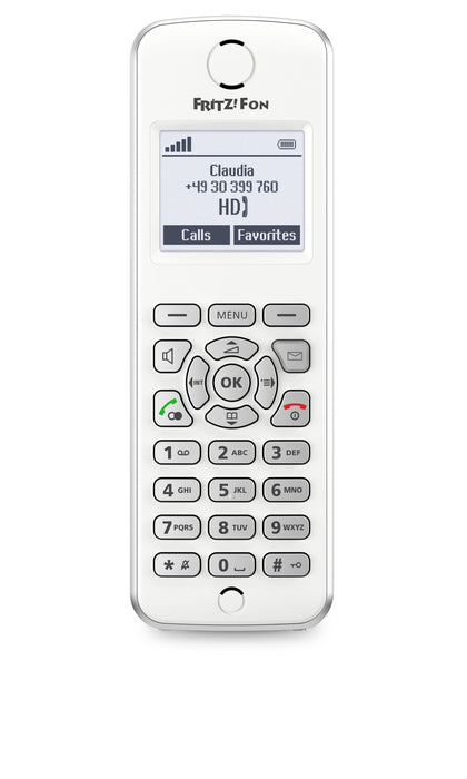 EAN 4023125025860 - Fon FRITZ! M2 International Teléfono DECT Identificador de llamadas Blanco imagen 4