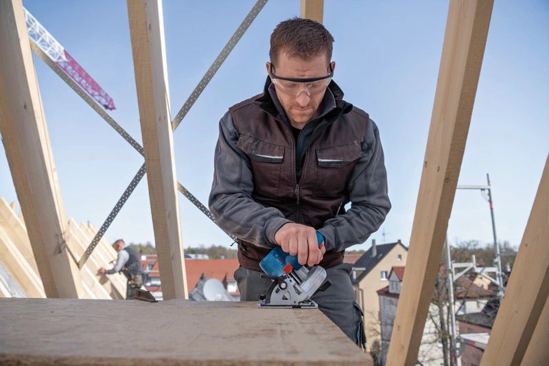 EAN 4059952610627 - Bosch GKS 18V-57-2 L PROFESSIONAL 16,5 cm Negro, Azul, Plata 5000 RPM imagen 6