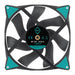 EAN 1230000071086 - Iceberg Thermal IceGALE Carcasa del ordenador Ventilador 14 cm Negro 1 pieza(s) imagen 3