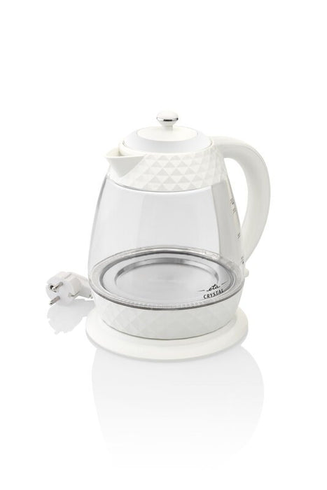 EAN 8590393325535 - Eta Crystal tetera eléctrica 1,7 L 2200 W Transparente, Blanco imagen 3
