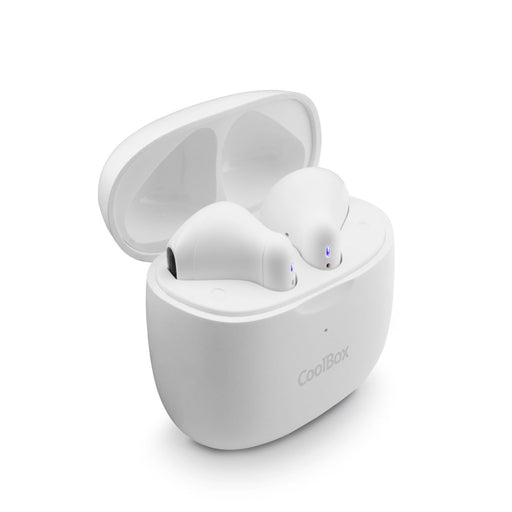 EAN 8436556140778 - CoolBox AURICULARES BLUETOOTH CON MICROFONO TWS-01 BLANCO True Wireless Stereo (TWS) Dentro de oído Llama imagen 2
