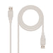 EAN 8433281000490 - Nanocable 10.01.0302 cable USB USB 2.0 1 m USB A Beige imagen 1