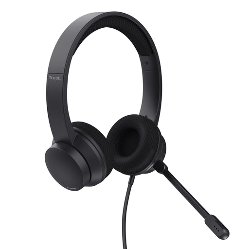EAN 8713439250893 - Trust Ayda Auriculares Alámbrico Diadema Llamadas/Música USB tipo A Negro imagen 2