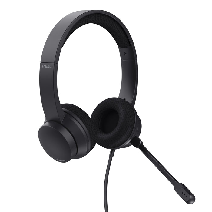 EAN 8713439250893 - Trust Ayda Auriculares Alámbrico Diadema Llamadas/Música USB tipo A Negro imagen 2