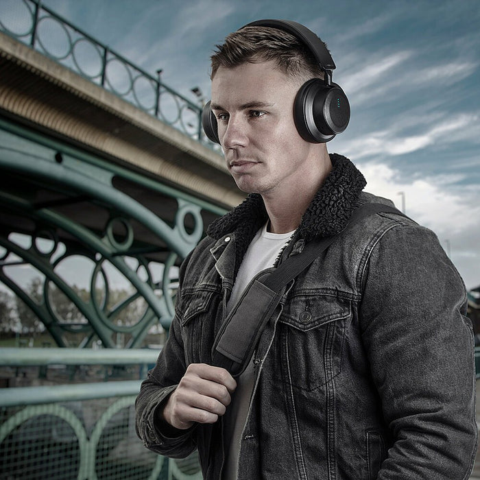 EAN 4002888732031 - Lindy LH900XW Auriculares Inalámbrico y alámbrico Diadema Llamadas/Música USB Tipo C Bluetooth Negro imagen 4