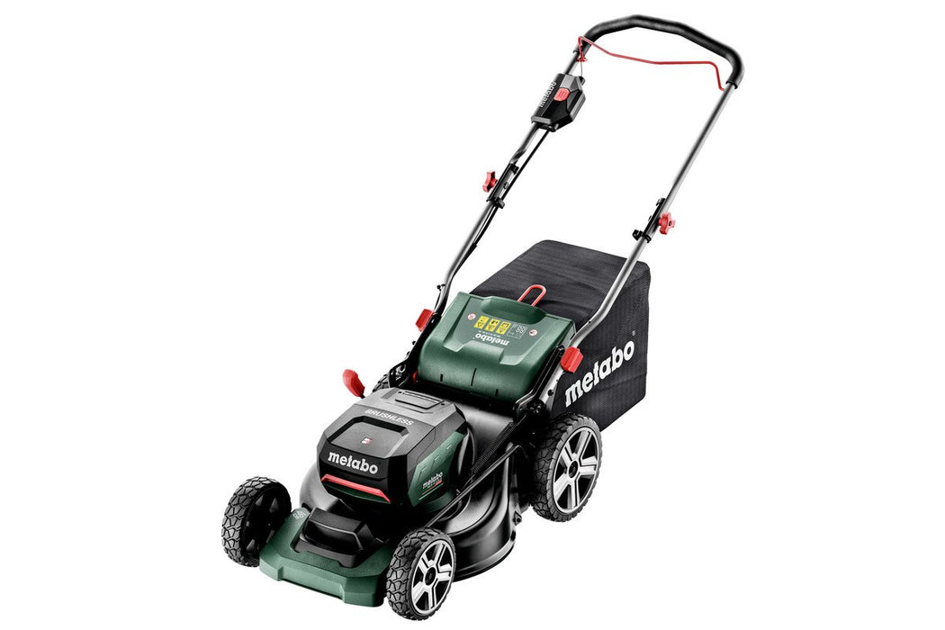 EAN 4061792176690 - Metabo RM 36-18 LTX BL 46 Cortacésped manual Batería Verde imagen 1