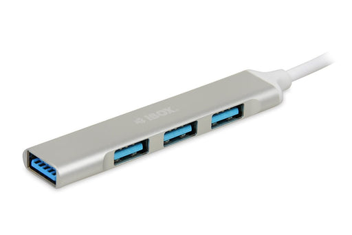 EAN 5903968680312 - iBox IUH3FAS hub de interfaz USB 3.2 Gen 1 (3.1 Gen 1) Type-A 5000 Mbit/s Blanco imagen 1