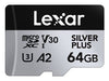 EAN 0843367135325 - Lexar Professional SILVER PLUS 64 GB MicroSDXC UHS-I Clase 3 imagen 2