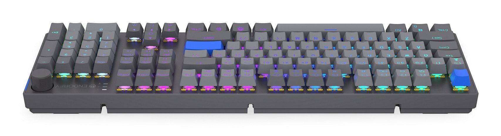 EAN 5903018666426 - ENDORFY Thock V2 teclado Juego USB + RF Wireless + Bluetooth QWERTY Inglés de EE. UU. Gris imagen 4