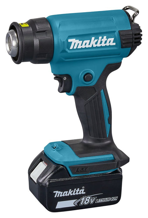 EAN 0088381760317 - Makita DHG180Z pistola de calor Pistola de aire caliente 200 l/min 550 °C Negro, Azul imagen 1