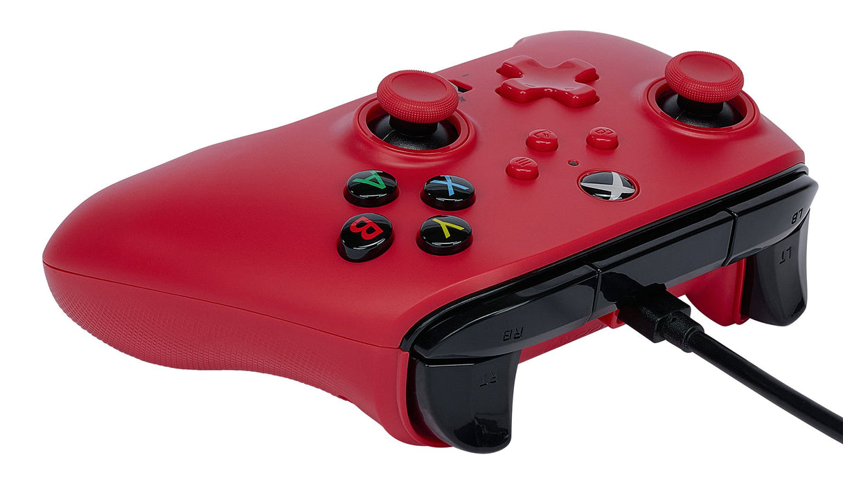 EAN 0617885045172 - PowerA XBGP0008-01 mando y volante Rojo USB Gamepad Analógico Xbox One, Xbox Series S, Xbox Series X imagen 5