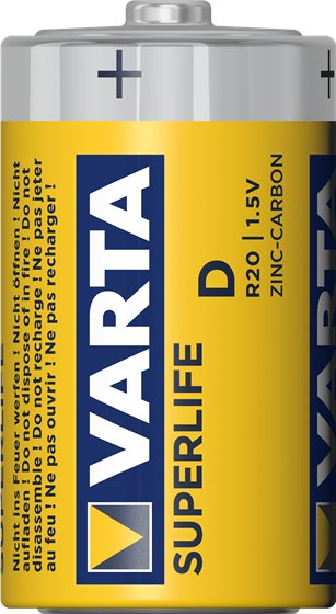 EAN 4008496556342 - Varta R20 D pila doméstica Zinc-carbono imagen 2