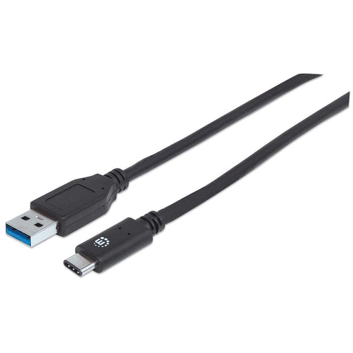 EAN 0766623353373 - Manhattan 353373 cable USB USB 3.2 Gen 2 (3.1 Gen 2) 1 m USB A USB C Negro imagen 1