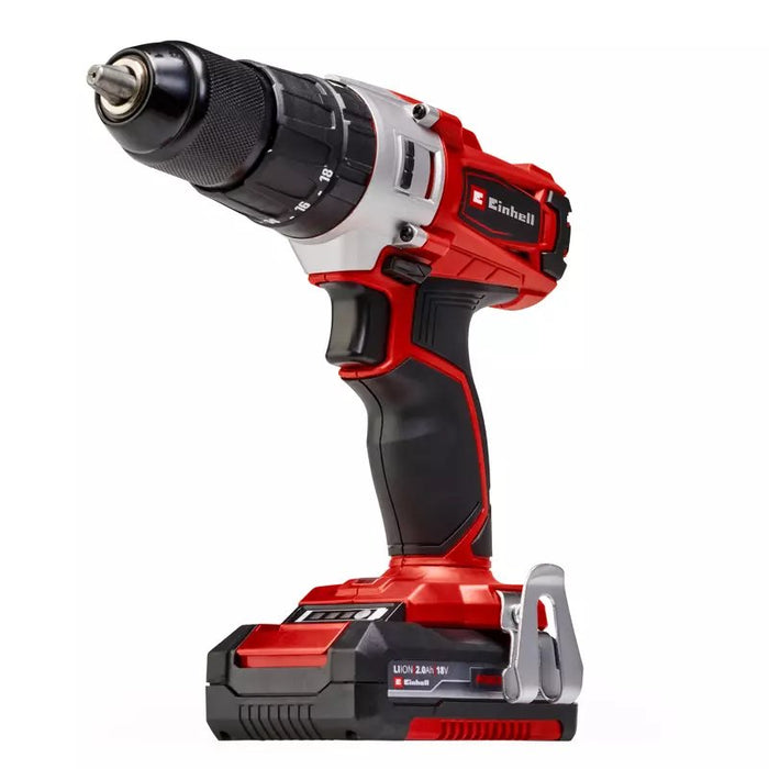 EAN 4006825662801 - Einhell TE-CD 18/2 18750 RPM Sin llave 1,45 kg Negro, Rojo imagen 6