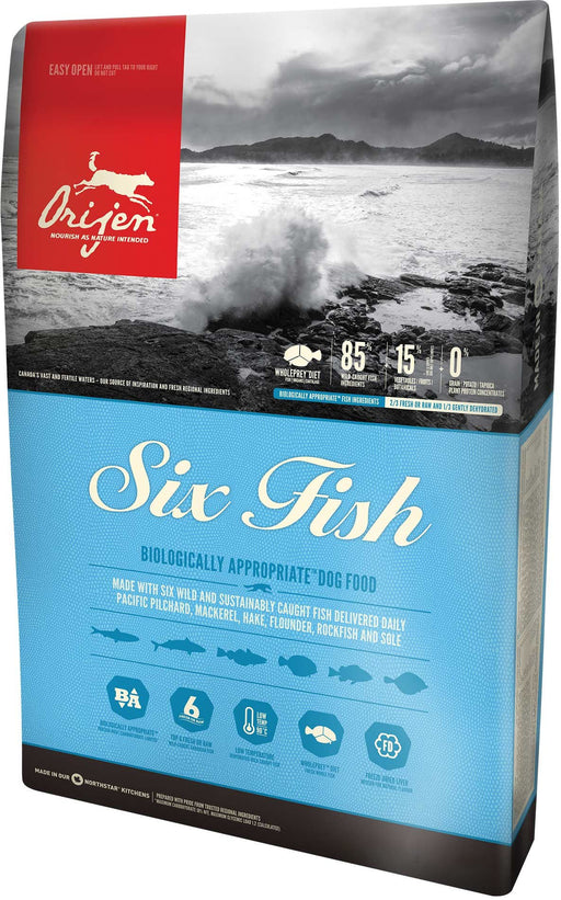 EAN 0064992183202 - Orijen Six Fish 2 kg Adulto Pescados imagen 1