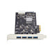 EAN 65030912761 - StarTech.com P5Q4A-USB-CARD tarjeta y adaptador de interfaz USB 3.2 Gen 1 (3.1 Gen 1) imagen 3