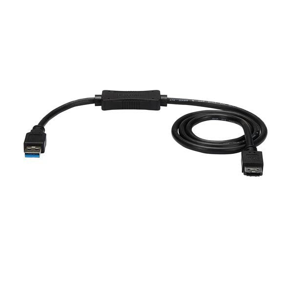 EAN 0065030854863 - StarTech.com USB3S2ESATA3 cable USB 0,9 m USB A Negro imagen 6